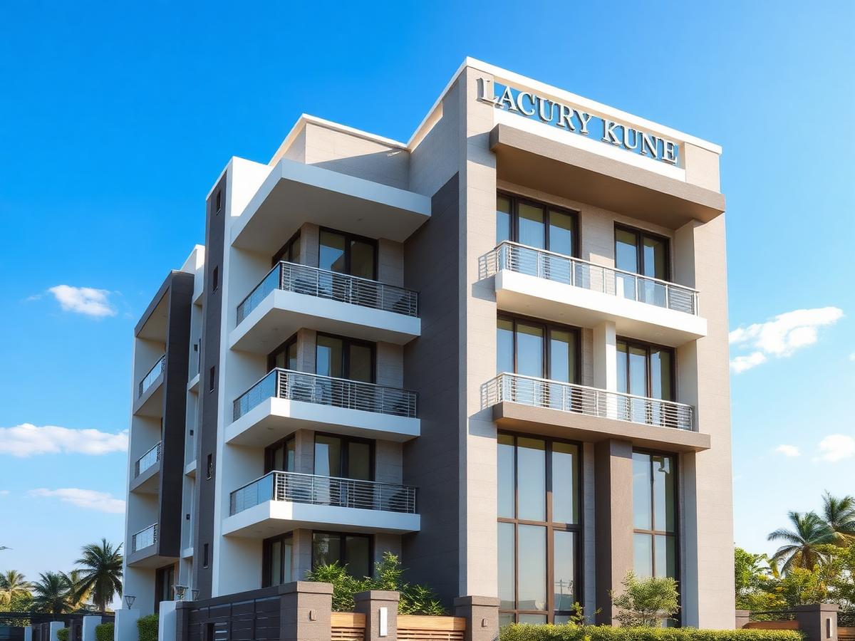 Luxury residential building